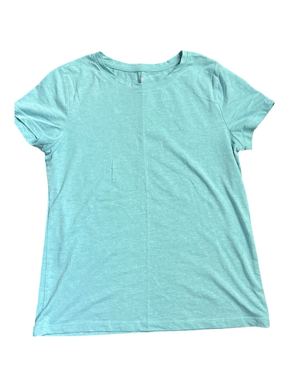 dip Light Aqua Short Sleeve Crewneck Tee